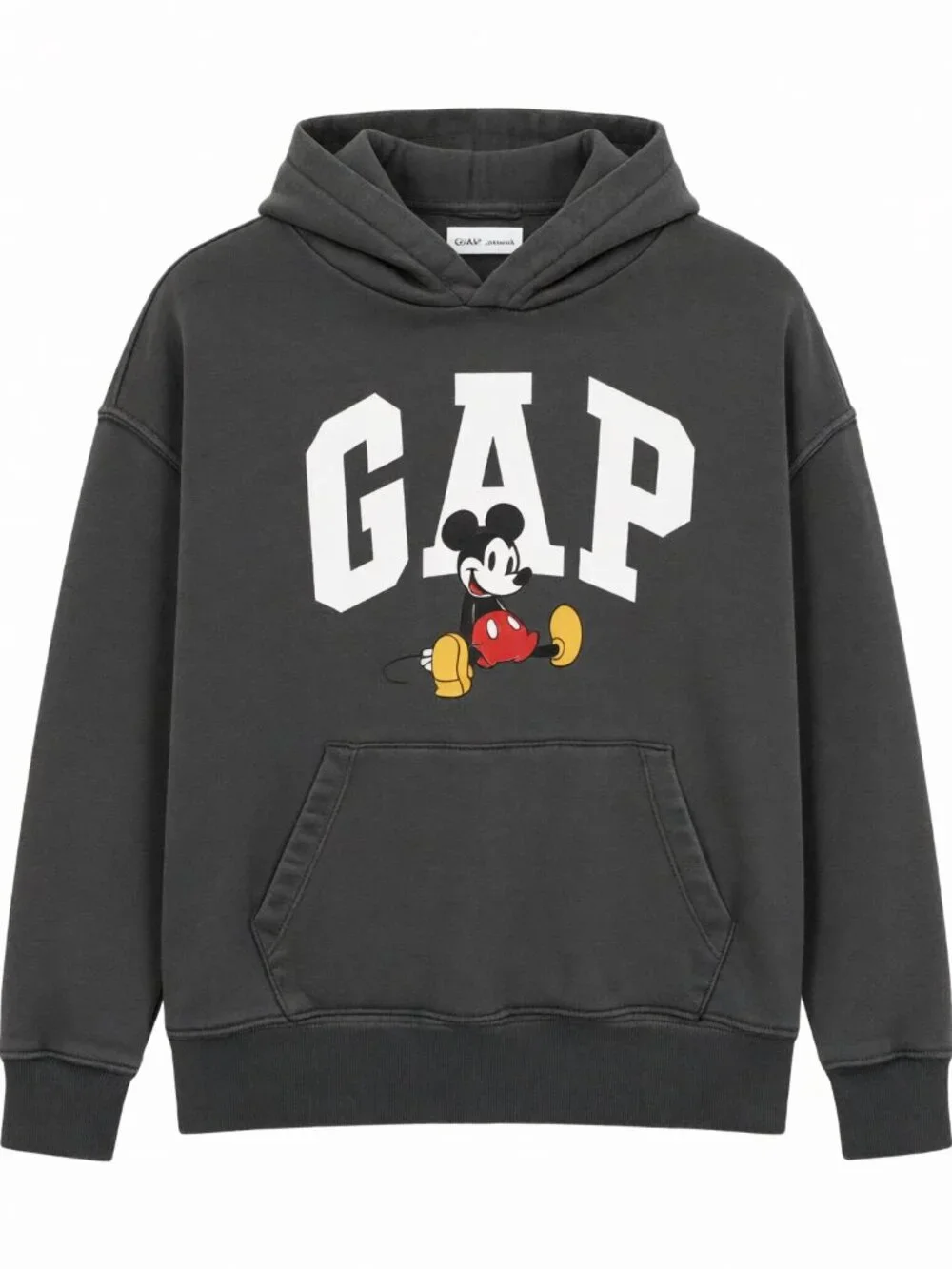 GAP Unisex Kids Mickey Hoodie M 8 Green